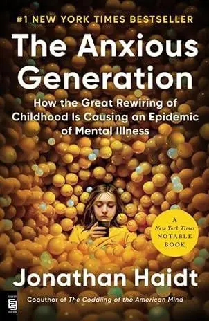Cover of 'Generation' about childhood and mental illness epidemic.