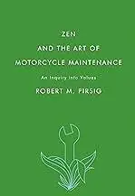 Book cover of 'Zen and the Art of Motorcycle Maintenance' by Robert M. Pirsig.